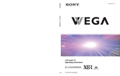 Sony WEGA KLV-30XBR900 Operating Instructions Manual