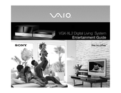 Sony VGX-XL2A - Digital Living System Computer User Manual