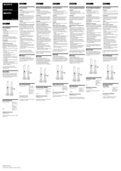 Sony WS-FT7 Installation Manual