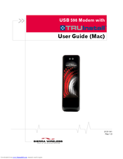 Sierra Wireless TRUINSTALL USB 598 User Manual