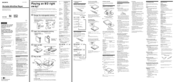 Sony MD Walkman MZ-E90 Operating Instructions
