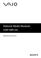 Sony VGP-MR100U - Room Link 2 Operating Instructions Manual