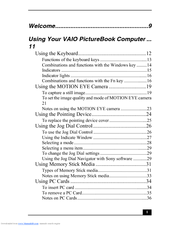 Sony VAIO Viao PictureBook Computer User Manual