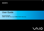 Sony VAIO VGN-TZ160 User Manual
