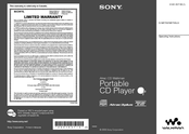 Sony D-NE720 Operating Instructions Manual