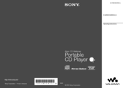 Sony Walkman D-NE820 Operating Instructions Manual