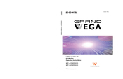 Sony KF-50WE620 - Lcd Projection Tv Hd-monitor Grand Wega Operating Instructions Manual