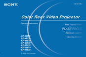 Sony KP 53S70 Operating Instructions Manual