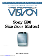 Sony G90 Brochure