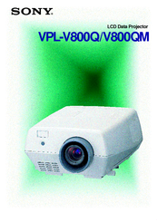 Sony VPL-V800QM Brochure & Specs