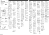 Sony ICF-M33RDS Operating Instructions