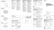 Sony XM-D9001GTR Operating Instructions