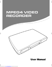 Sony MPEG4  Video Recorder User Manual