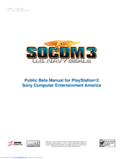 Sony SOCOM 3 U.S. Navy SEALs Manual