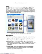 Sony Ericsson SplashPhoto 4.0 Reviewer's Manual