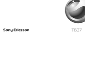 Sony Ericsson T637 User Manual