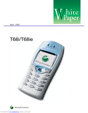Sony Ericsson T68ie White Paper