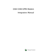 Sony Ericsson GS64 Integration Manual