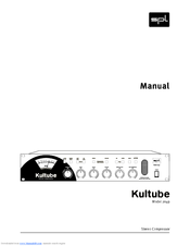 Sound Performance Lab Kultube Model 2049 Owner's Manual