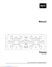 Sound Performance Lab Passeq 2595 Owner's Manual