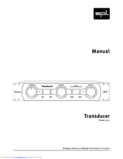 Sound Performance Lab Model 2601 Manual