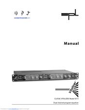 Sound Performance Lab Classic Vitalizer 9215 Manual