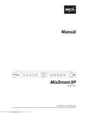 Sound Performance Lab MixDreamXP Model 2591 Manual