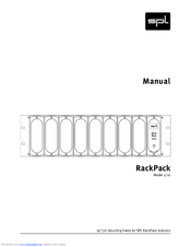 Sound Performance Lab RackPack 2710 Manual