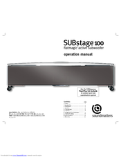 Soundmatters system Operation Manual