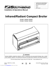 Southbend P36-RAD Installation & Operation Manual