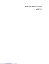 Source Technologies Ohioedge CRM+BPM User Manual