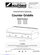 Southbend SGS-24E Operator's Manual