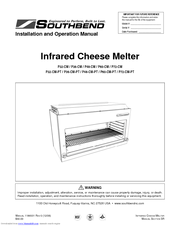 Southbend P60-CM-PT Installation And Operation Manual
