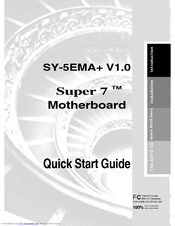 SOYO Super 7 SY-5EMA+ V1.0 Quick Start Manual