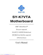 SOYO SY-K7VTA PRO User Manual