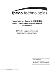 Speco SIPMPDVFH Instruction Manual