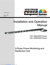 Spectrum Brands 72A-196BAREM Series Installation And Operation Manual