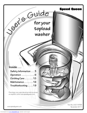 Speed Queen 202147R2 User Manual