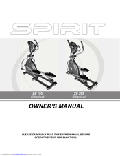 Spirit XE 295 Owner's Manual