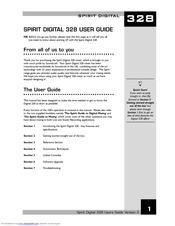 Spirit Digital 328 User Manual