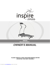 Spirit inspire IN839 Owner's Manual