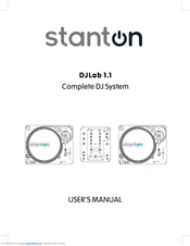 Stanton Complete DJ System DJLab 1.1 User Manual