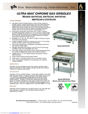 Star Manufacturing ULTRA-MAX 824TSCHS Specification Sheet