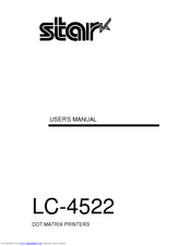 Star LC-4522 User Manual