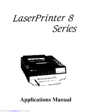 Star Micronics LaserPrinter 8 Series Applications Manual