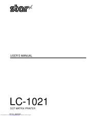 Star Micronics LC-1021 User Manual