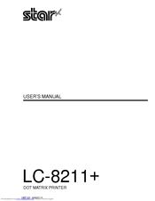 Star Micronics LC-8211+ User Manual