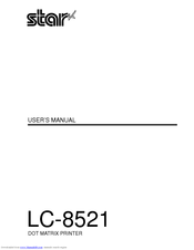 Star Micronics LC-8521 User Manual