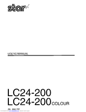 Star Micronics LC24-200 Colour User Manual