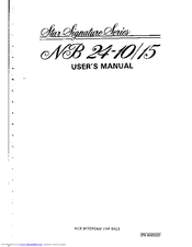 Star Micronics NB24-15 User Manual